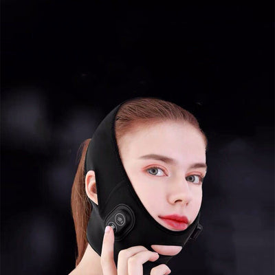 Small V Face Lift Tight Bandage Double Chin Nasolabial Masseter Muscle Electric Mask Face